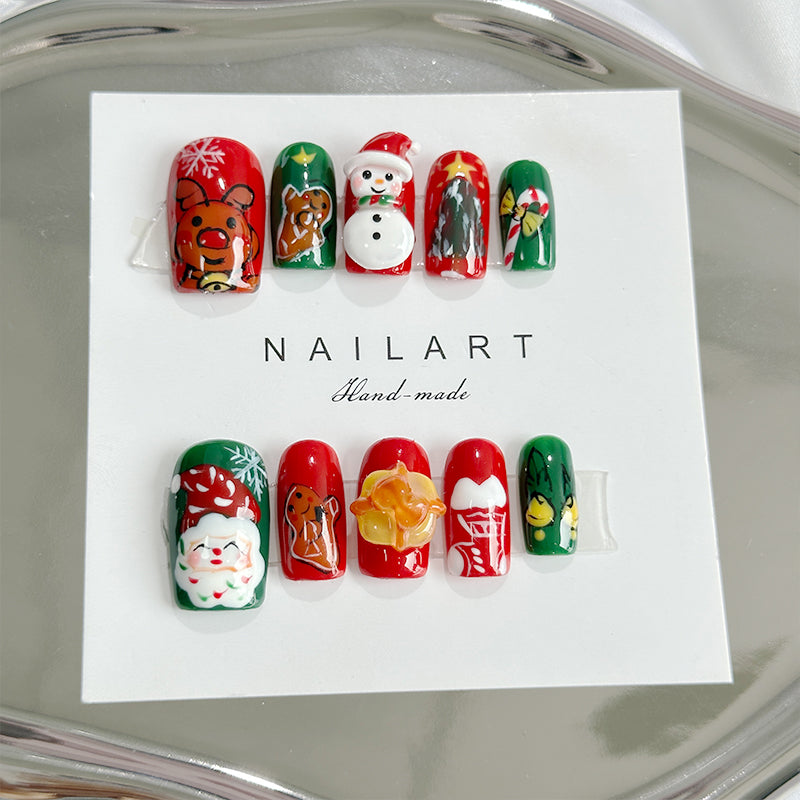 muñeco de nieve de navidad