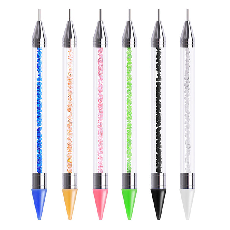 Juego de bolígrafos para decoración de uñas de diferentes tipos