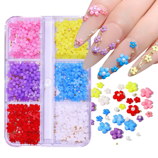 Nail Art Accessory 3D Acrylic Flower